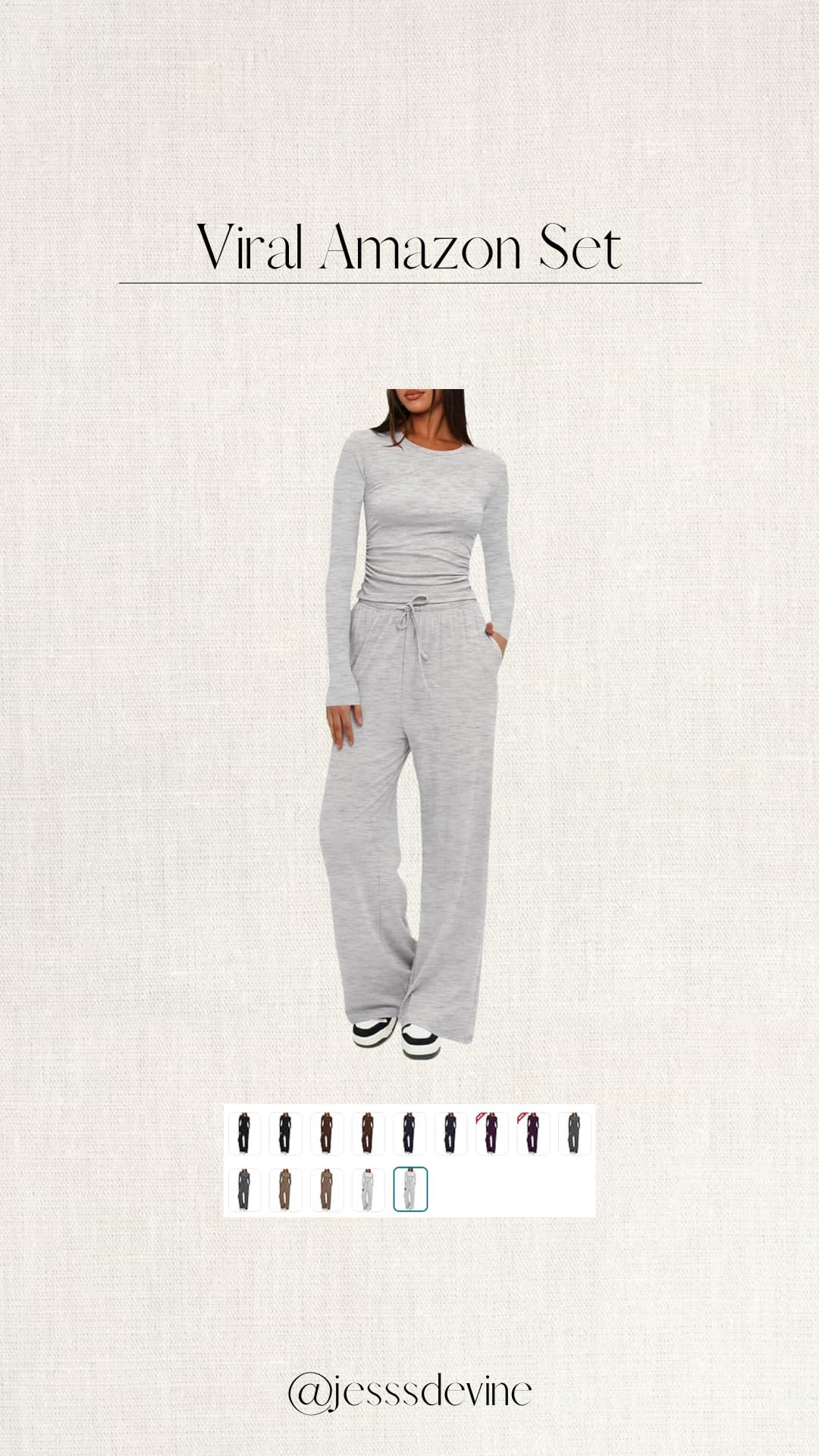 Darong Women's 2 Piece Sets Fall Outfits Long Sleeve Wide Leg Tracksuits Casual Lounge Set Matchi... | Amazon (US)