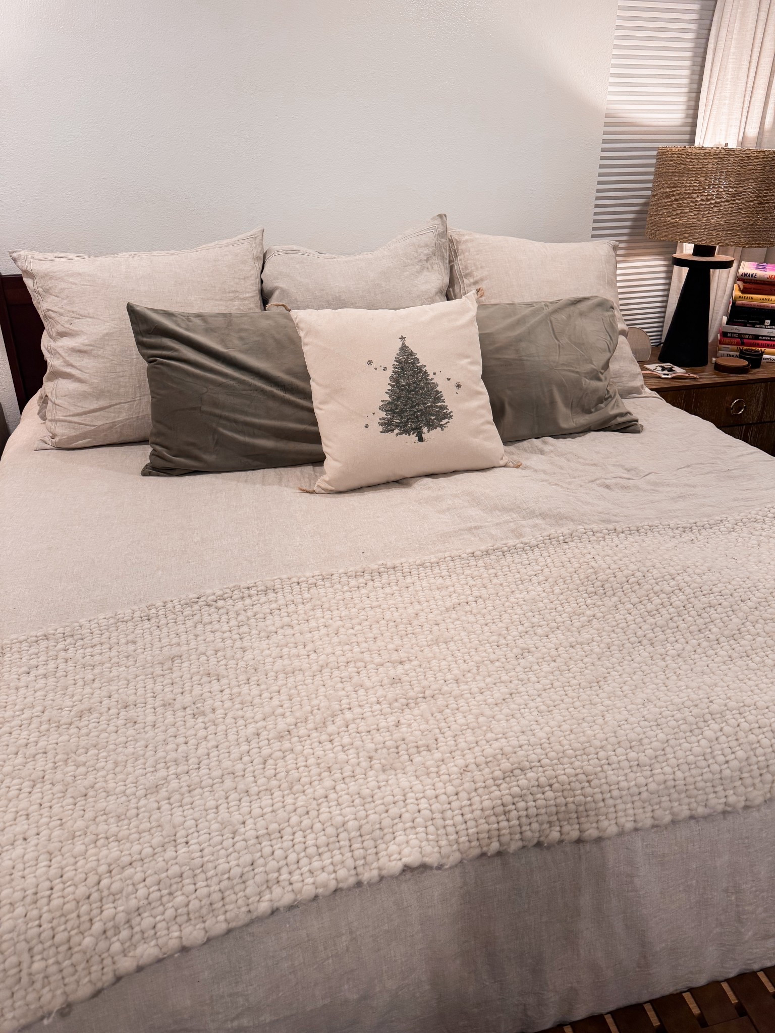 Slowly getting our holiday bedding put together! 

#LTKHoliday #LTKHome #LTKStyleTip