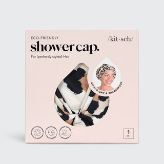 Kitsch Elevated Luxury Shower Cap, Leopard | CVS | CVS Health