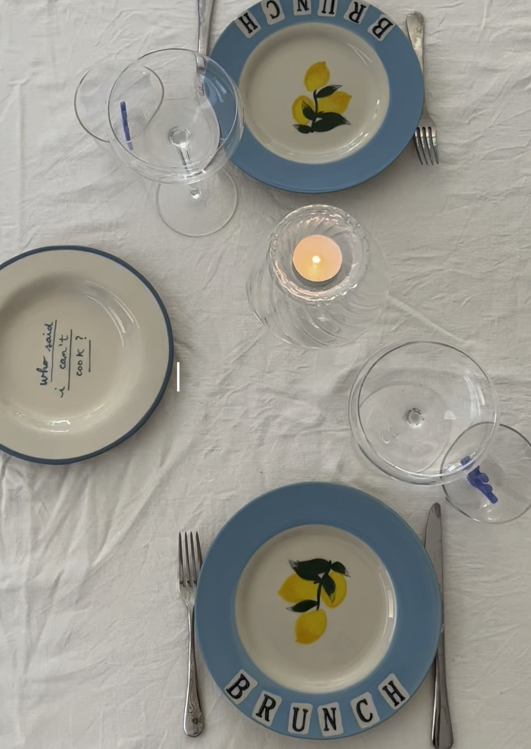 Sometimes, for a vibey table, simple is best. 

With warm blues & cosy tea lights to bring this table together, it felt just right for a crisp autumn brunch. 




#LTKSeasonal #LTKHoliday #LTKhome