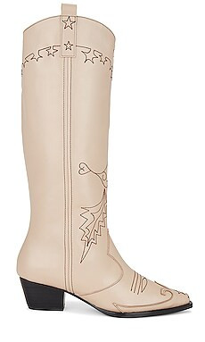 Song of Style Lasso Boot in Off White from Revolve.com | Revolve Clothing (Global)