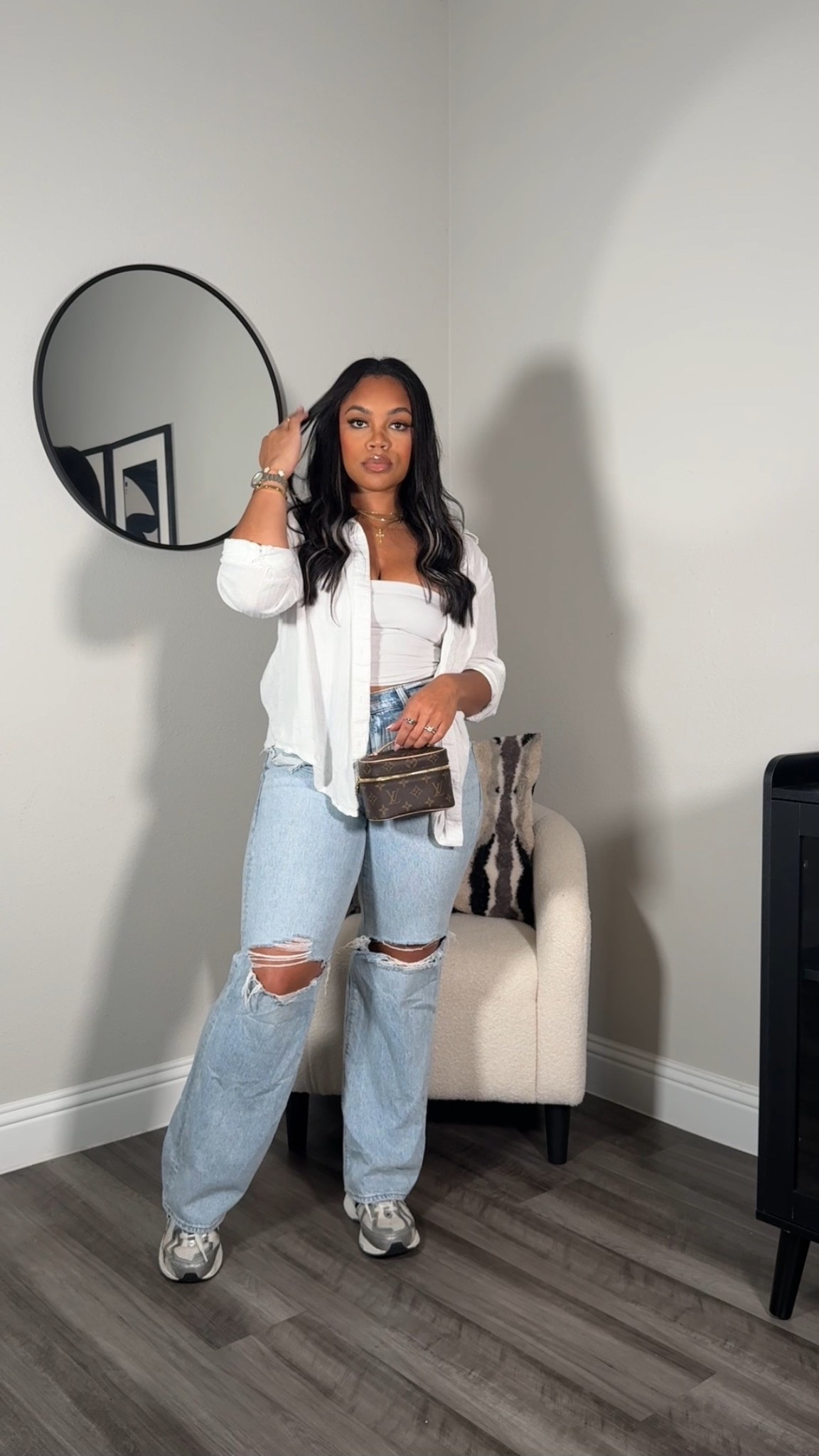 Casual Outfit🫶🏽 Jeans - Size 4 Long 

#LTKStyleTip #LTKFindsUnder50 #LTKSaleAlert
