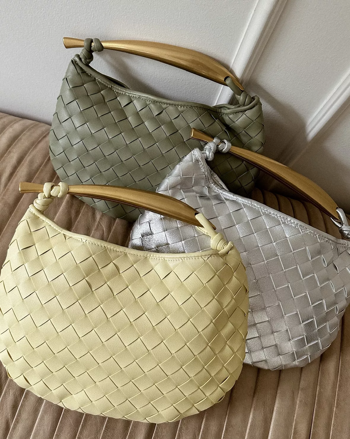 Bisadon Woven Handbag Soft PU … curated on LTK