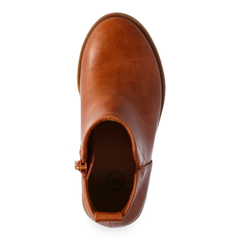 Wonder Nation Toddler & Girls Fashion Ankle Booties | Walmart (US)