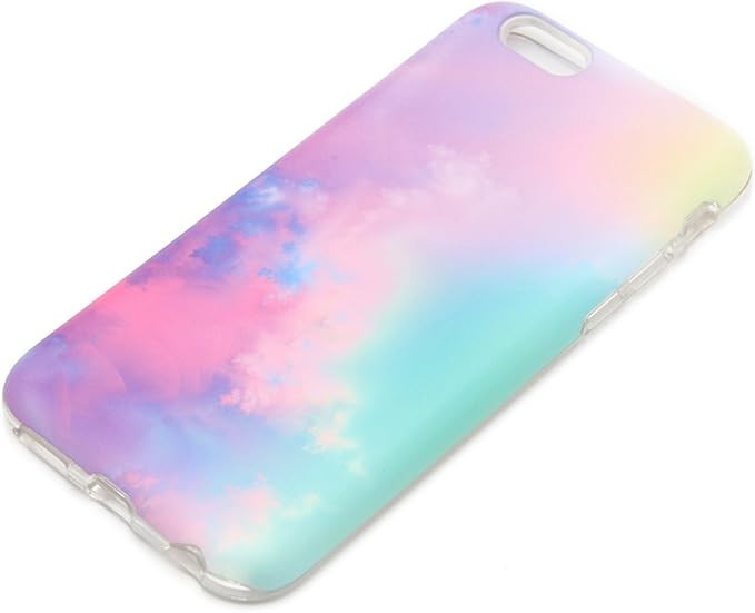 uCOLOR Pastel Gradient Case Compatible with iPhone 8 Compatible with iPhone 7/6S/6/ SE 2nd (2020)... | Amazon (US)