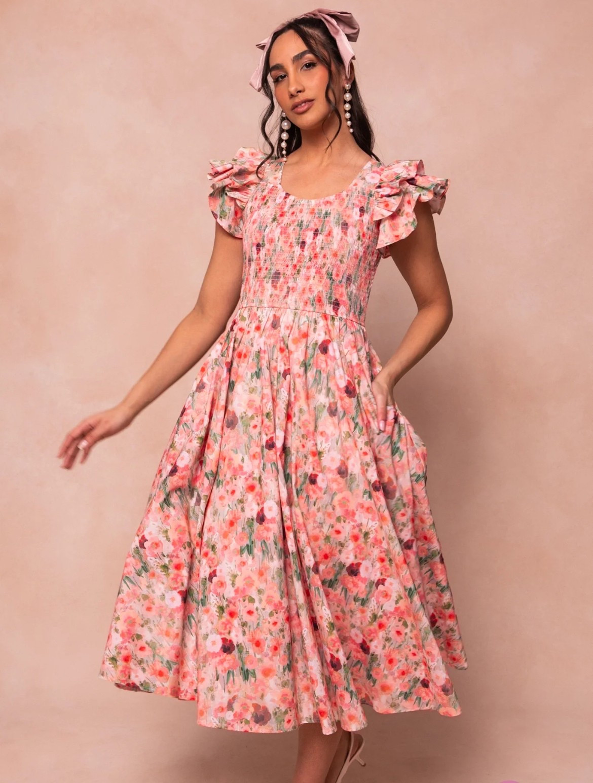 The girliest and yet prettiest dresses for this spring! These also come in matching sets for the family. #ivycityco #springdresses #easterdress #sundaybest #floral #familymatching
 

#LTKSpringSale #LTKFamily #LTKSeasonal