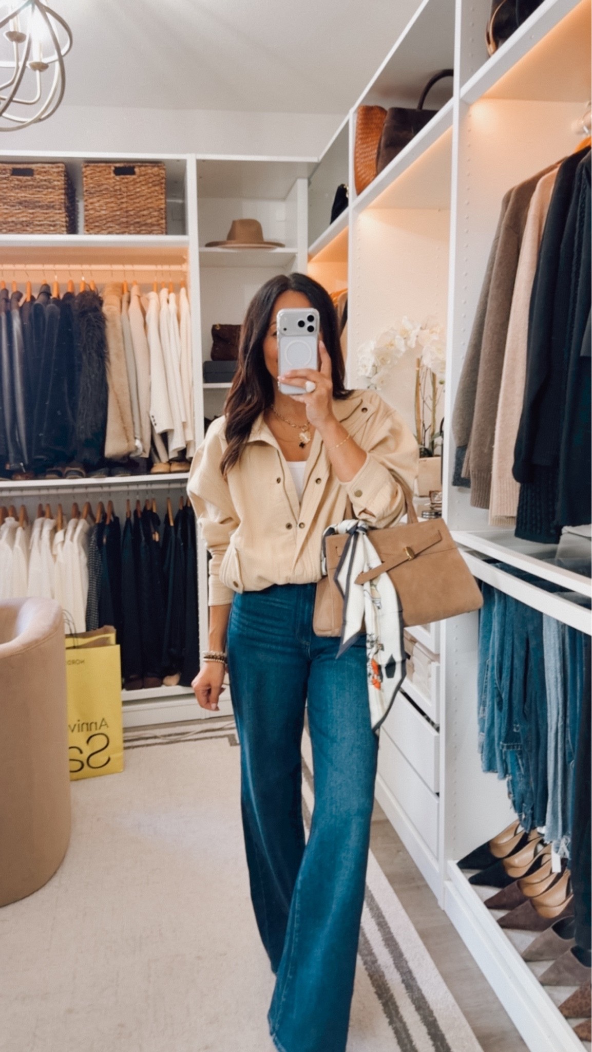 Jacket part of the NSale- I sized down 1 to an xs

#LTKSaleAlert #LTKOver40
