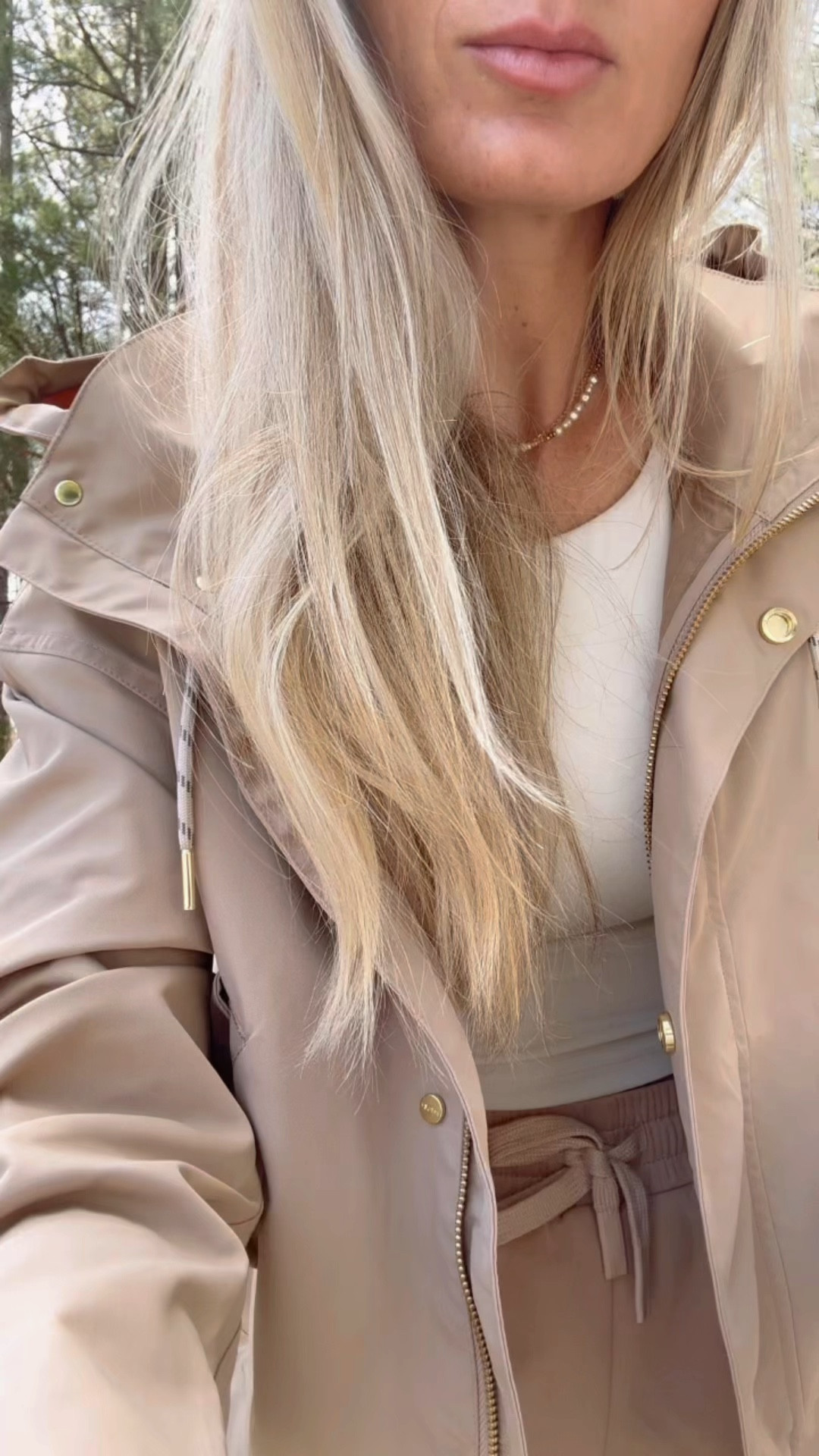 This jacket is so good and it sells out so fast, if you need a spring layer like this grab it now 🛒 🏃‍♀️🧥 
Linking similar options and  the longer version  too. 

*wearing size S

#springjacket #springlayers #casual #sporty #elevated #springfit #varley #athleisure #neutralaesthetic #neutrals #beiges #rainjacket #fitcheck #sportychic #trenchcoat #springtrends #2025springsummeryrends #trending #springbreakoutfit


#LTKSeasonal #LTKSpringSale #LTKSaleAlert