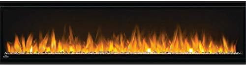 Napoleon Alluravision 60-NEFL60CHS-Slim Wall Hanging Electric Fireplace, 60 Inch Slim, Black | Amazon (US)