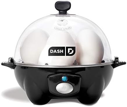 DASH DEC005BK, Poached, Scrambled Eggs, or Omelets with Auto Shut Off Feature, One Size, Black | Amazon (US)