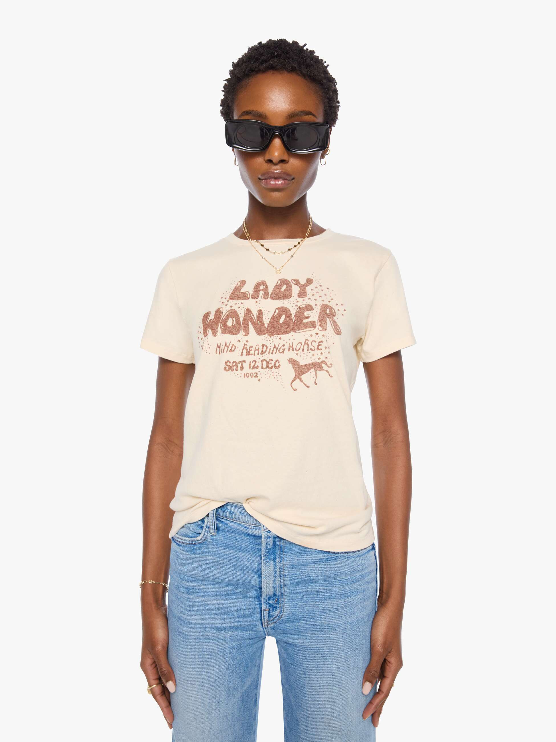 The Boxy Goodie Goodie - Lady Wonder | Mother Denim