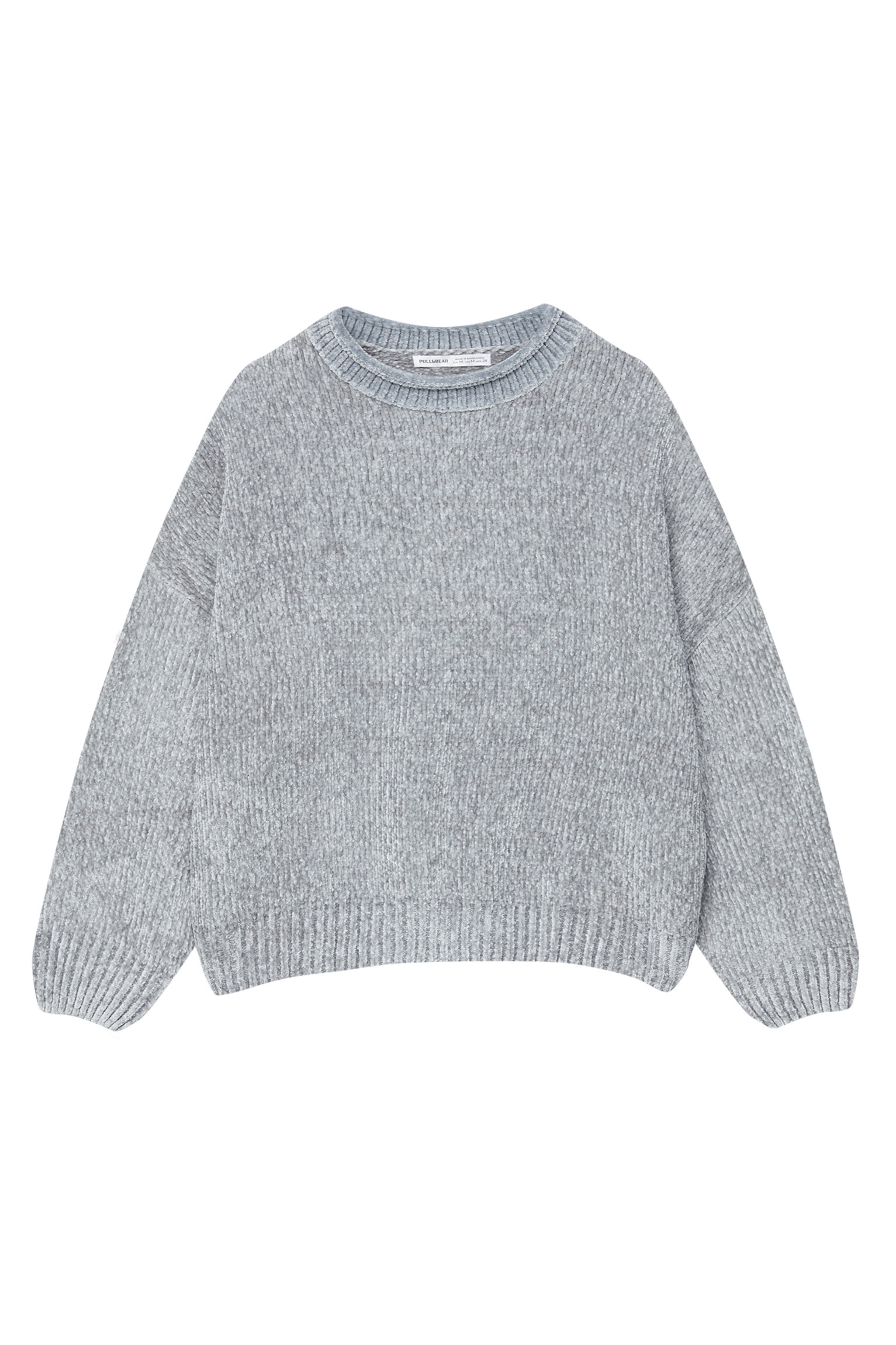 CHENILLE KNIT JUMPER | PULL and BEAR UK