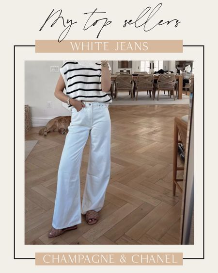 Top sellers - white jeans 

#LTKfindsunder100 #LTKSeasonal #LTKstyletip