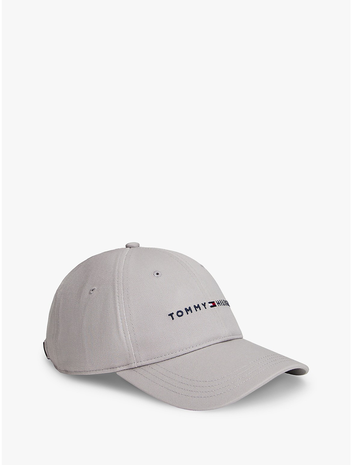 Tommy Hilfiger Men's Embroidered Tommy Logo Baseball Cap - Sterling Grey | Tommy Hilfiger (US)