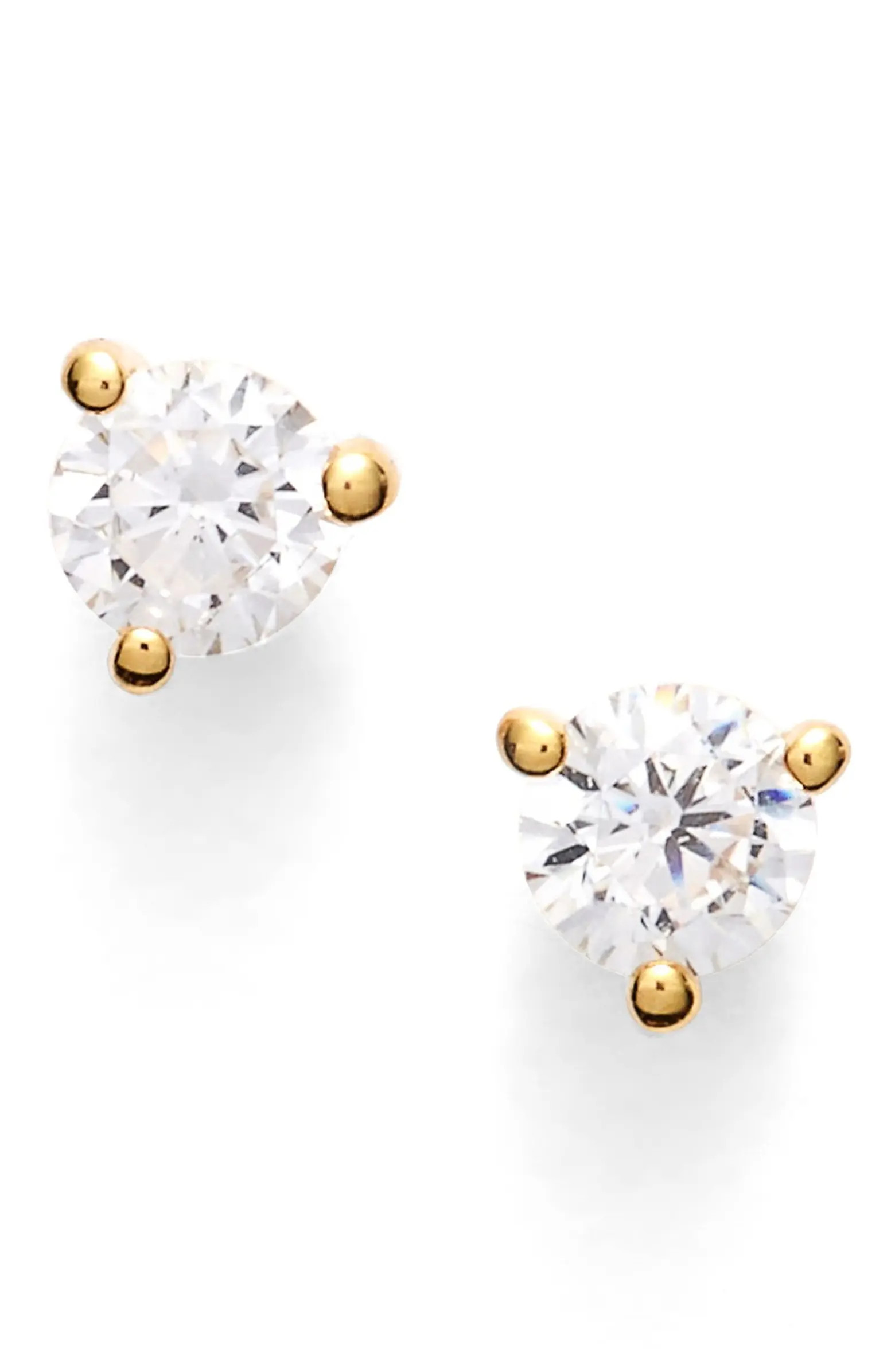 Cubic Zirconia Stud Earrings - .25ct. | Nordstrom