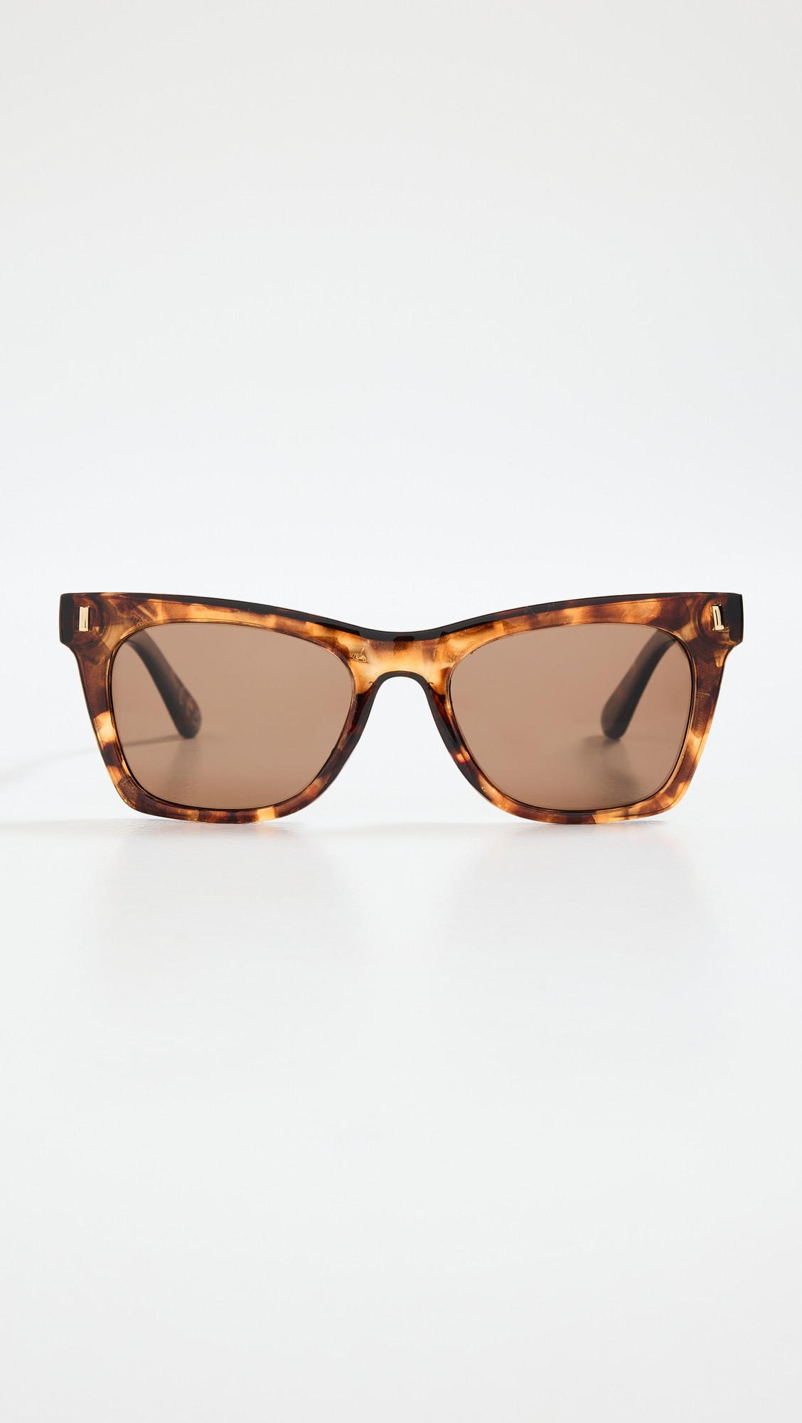 AIRE Bellatrix Sunglasses Dark Tort Brown Mono Polarized One Size | Shopbop