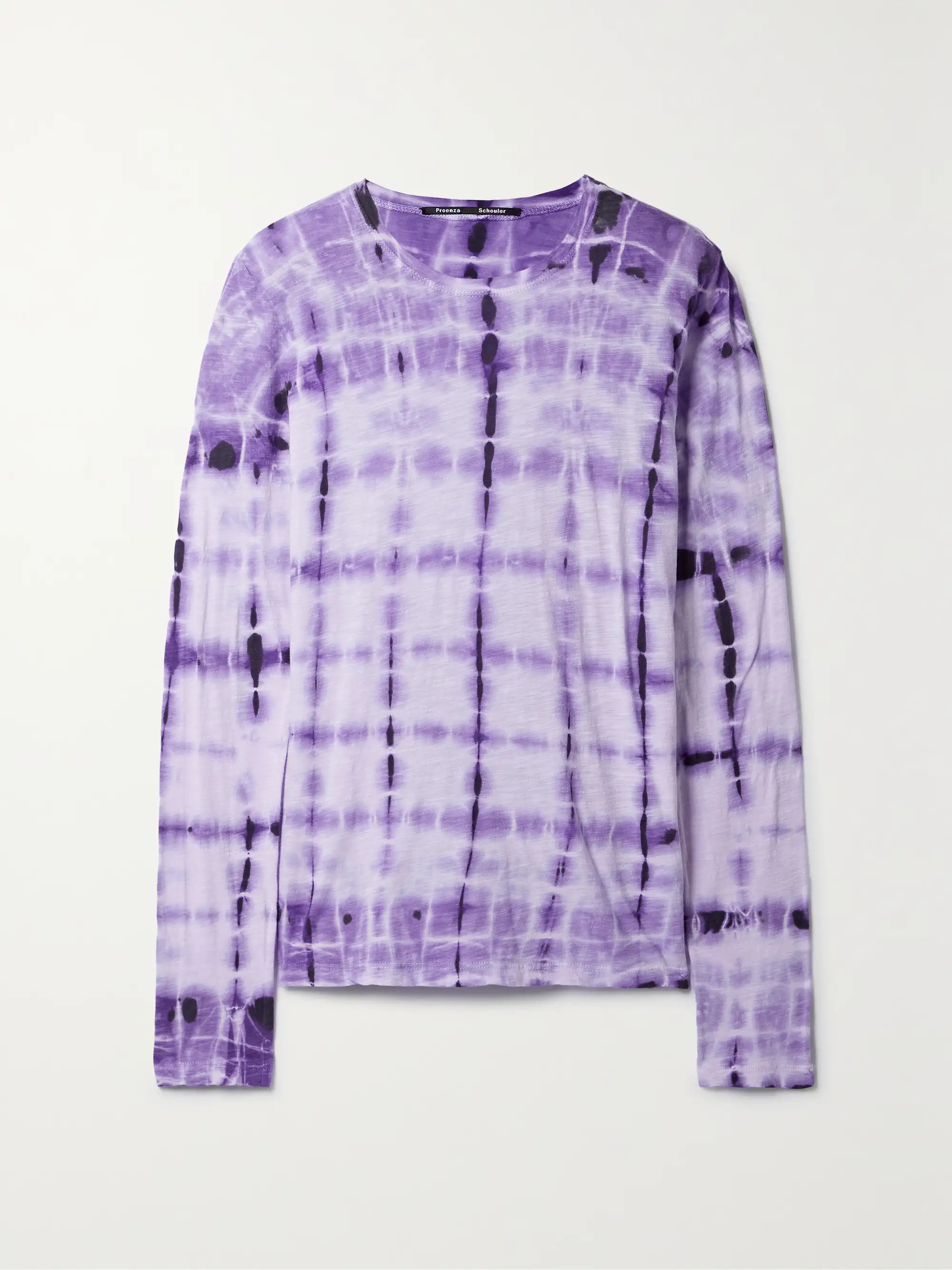 Tie-dyed cotton-jersey top | NET-A-PORTER (US)