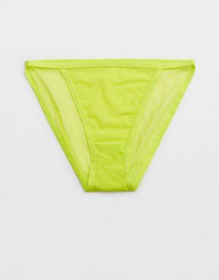 SMOOTHEZ Mesh High Cut Bikini Underwear | Aerie