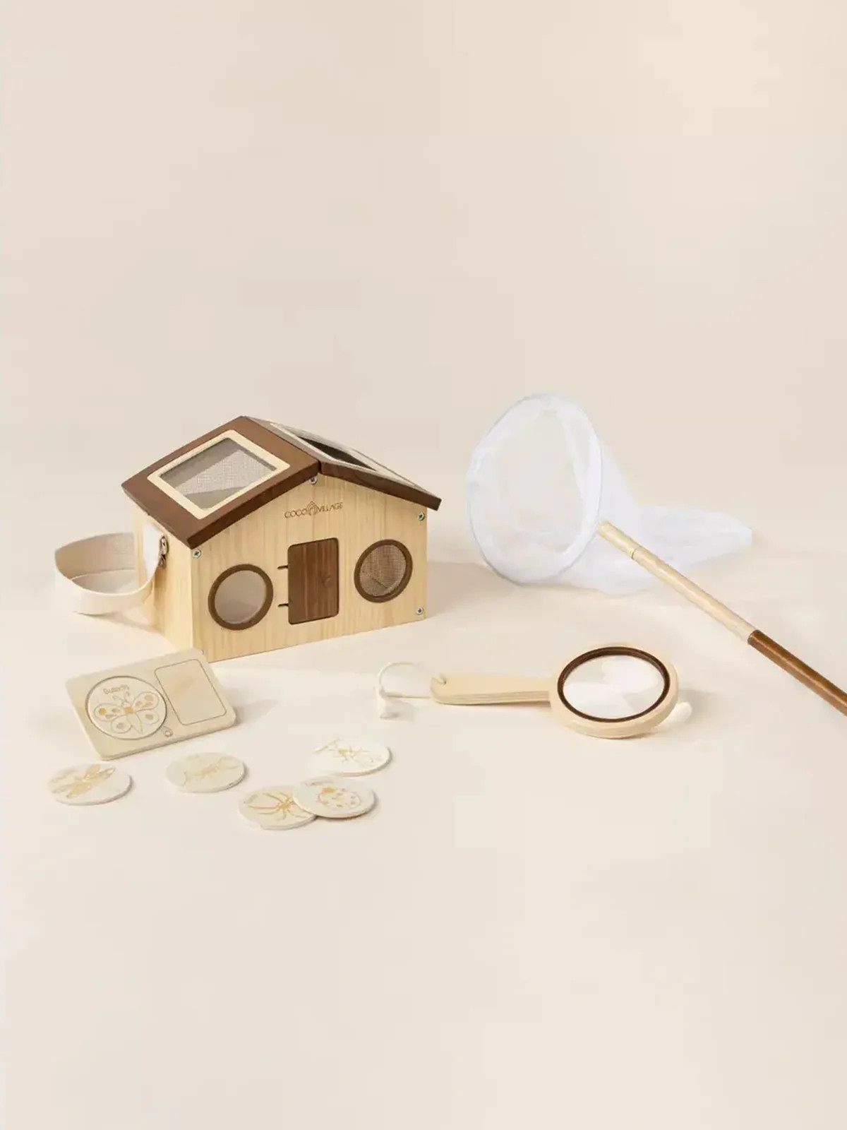 Wooden Bug Catcher & Exploration Set | Colored Organics