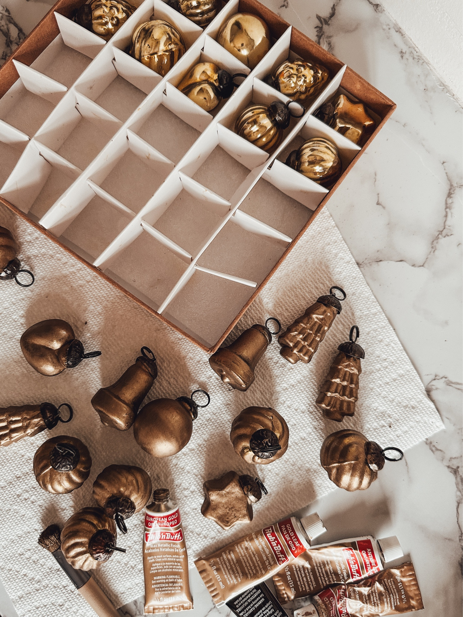 Christmas Crafts ✨

Check out my YouTube Channel (@haliestock) for a full step-by-step Rub n’ Buff tutorial to glow up your ornaments 🙌🏼 

#LTKSeasonal #LTKHoliday