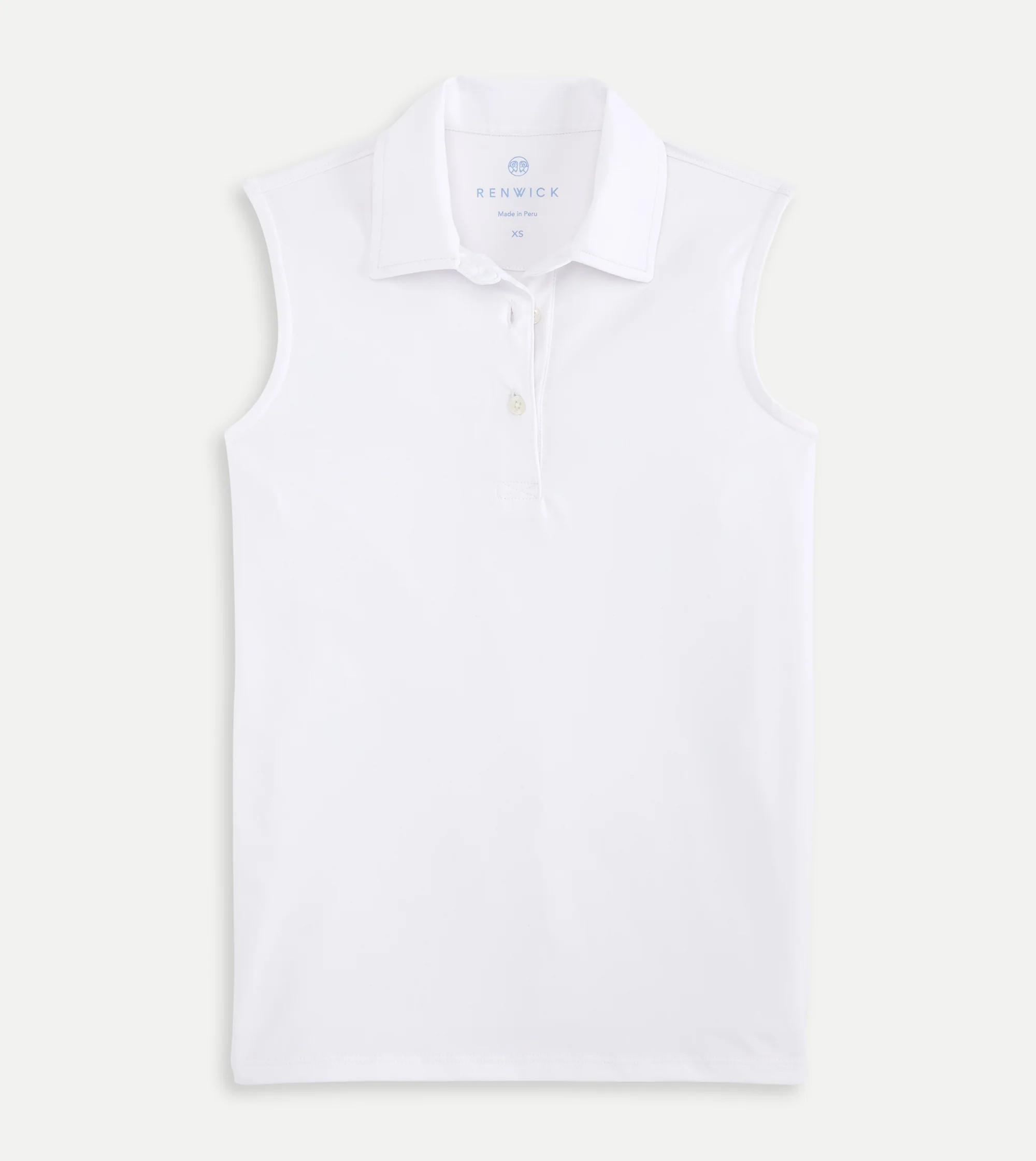 Renwick Solid Performance Sleeveless Polo | Renwick Golf