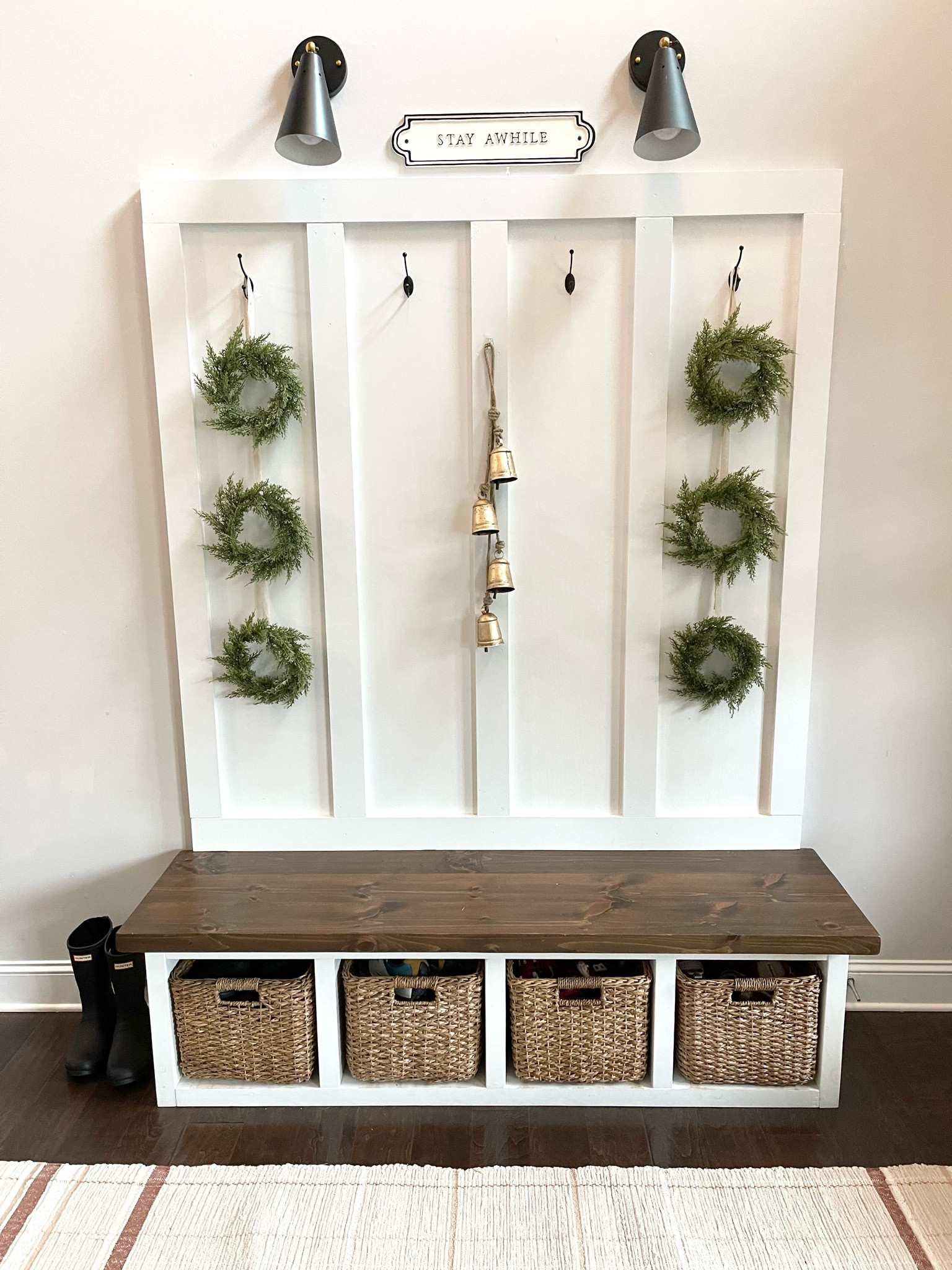Adding Christmas fun to my entryway 🔔🎄🎅

#LTKhome #LTKSeasonal #LTKHoliday