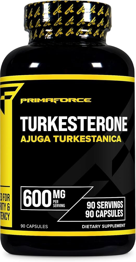 Amazon.com: Primaforce Turkesterone 600 mg, 90 cápsulas - Suplemento sin OMG y sin gluten : Salu... | Amazon (US)