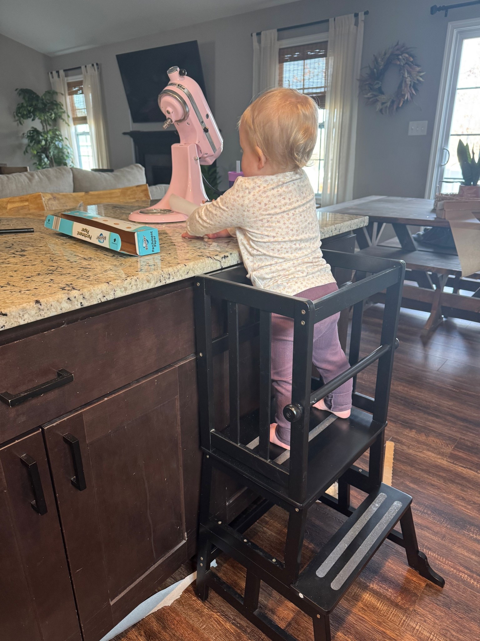 Noras stool is awesome in the kitchen, she can be right next to me to help out! 

#LTKdayinmylife #LTKKids #LTKmomlife