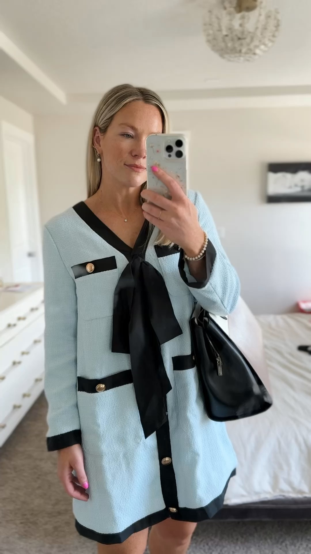 Wearing a medium in this dress, it runs a little short! Linking this and a few other similarly styled dresses all under $50!!

#LTKWorkwear #LTKFindsUnder50