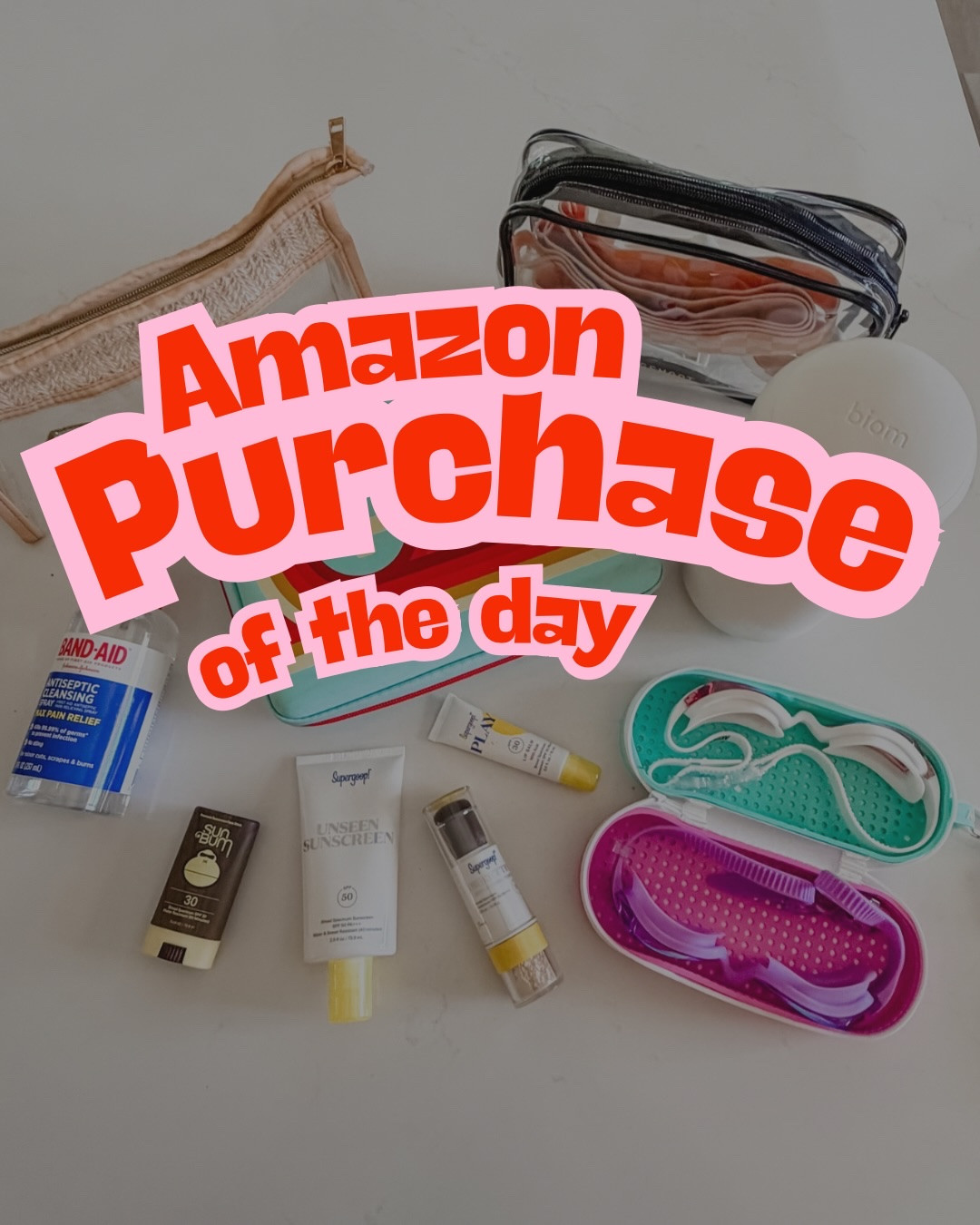 🥽 Amazon Purchase of the Day

This is one of those simple little purchases that has made a bigger difference than I expected.

No more crushed goggles at the bottom of the pool bag.
No more tangled straps.
No more digging around trying to find a matching pair while two kids are asking where their goggles are. 😂

Such a simple idea, but it’s made pool days so much easier.

Comment POOL and I’ll send you the link! ☀️🩵

#AmazonPurchaseOfTheDay
#AmazonFinds
#MomFavorites
#PoolDayEssentials
#TheDailyDeal

#LTKSwim #LTKmomlife #LTKKids