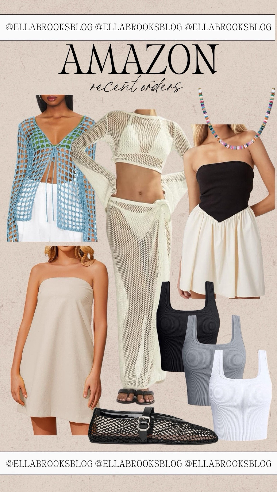 Amazon Recent Orders 🤍✨
amazon resortwear, vacation outfits, swimsuit coverups, amazon dress, amazon basics, summer fashion, amazon shoes 

#LTKFindsUnder50 #LTKStyleTip #LTKSwim