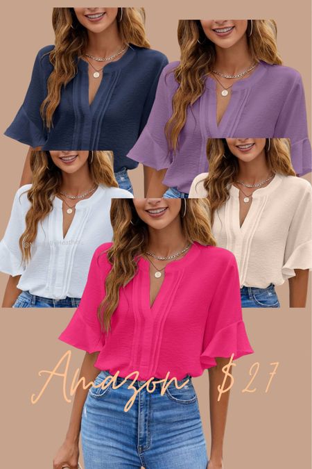 Super cute Amazon shirt on sale for $27

#LTKworkwear #LTKsalealert #LTKfindsunder50