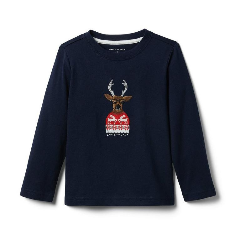 Holiday Reindeer Tee | Janie and Jack