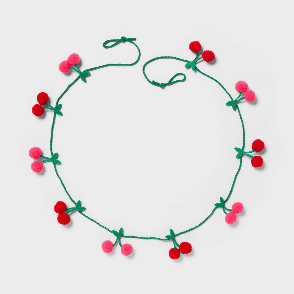 Valentine's Day Felt Cherry Garland Party Banner - Spritz™ | Target