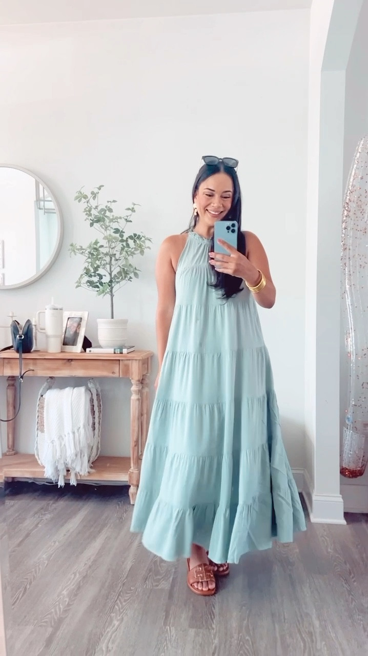 Amazon fashion. Tiered maxi dress. Summer dress. Vacation dress. 

#LTKTravel #LTKVideo #LTKSeasonal