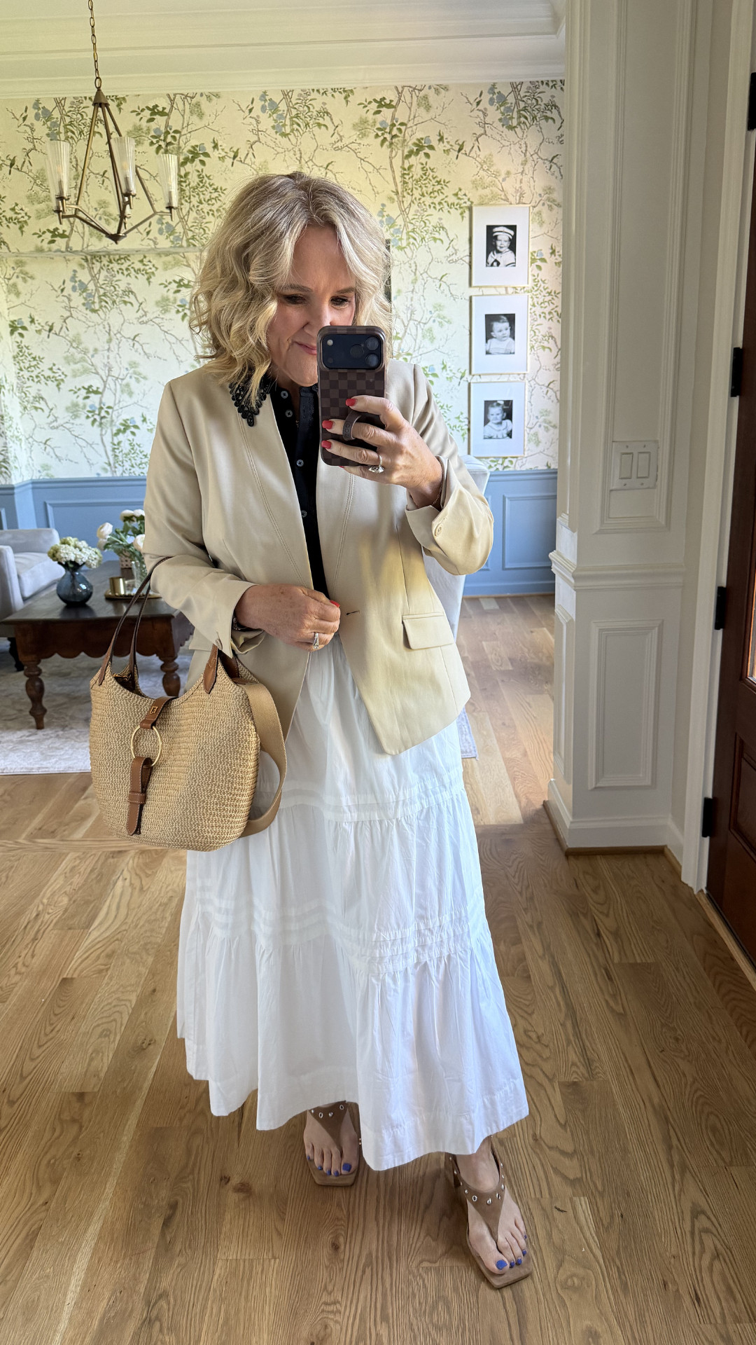 This is such a great example of how to style a white midi skirt in a more elevated, everyday way 🤍

A flowy midi skirt like this is so versatile, it’s comfortable, flattering, and easy to dress up or down. Pairing it with a simple top keeps the look clean, while adding a structured blazer instantly gives it a more polished feel.

Everything is linked for you here🫶🏻

#LTKOver40 #LTKSeasonal #LTKootd