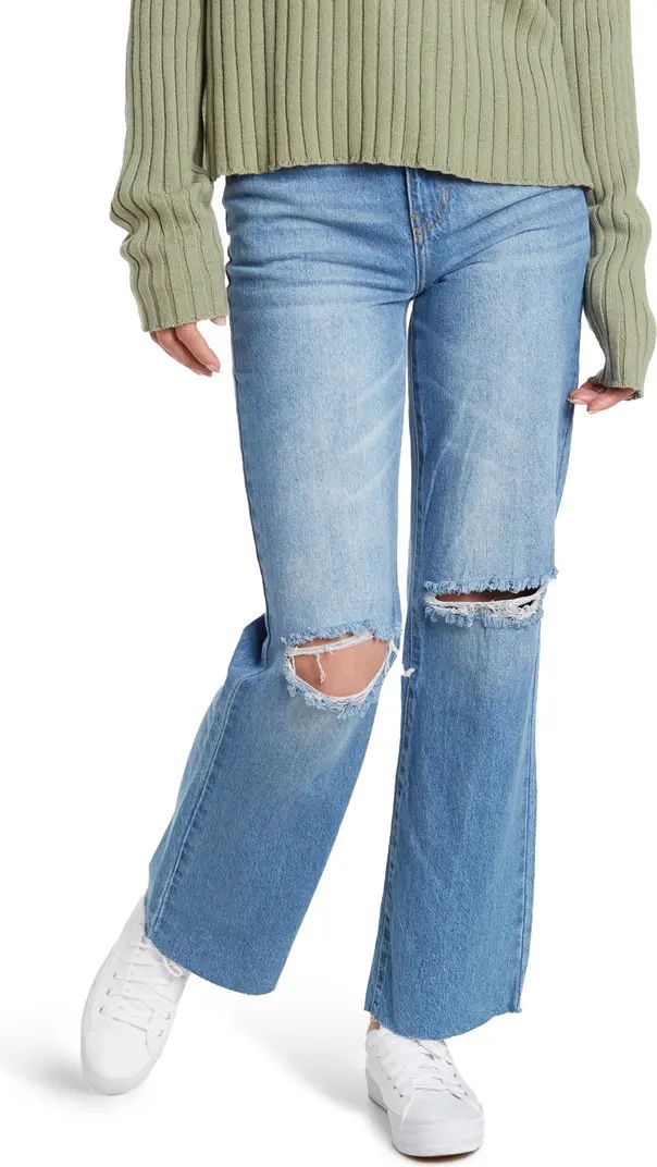 Rating 5out of5stars(1)1Distressed Wide Leg JeansABOUND | Nordstrom Rack