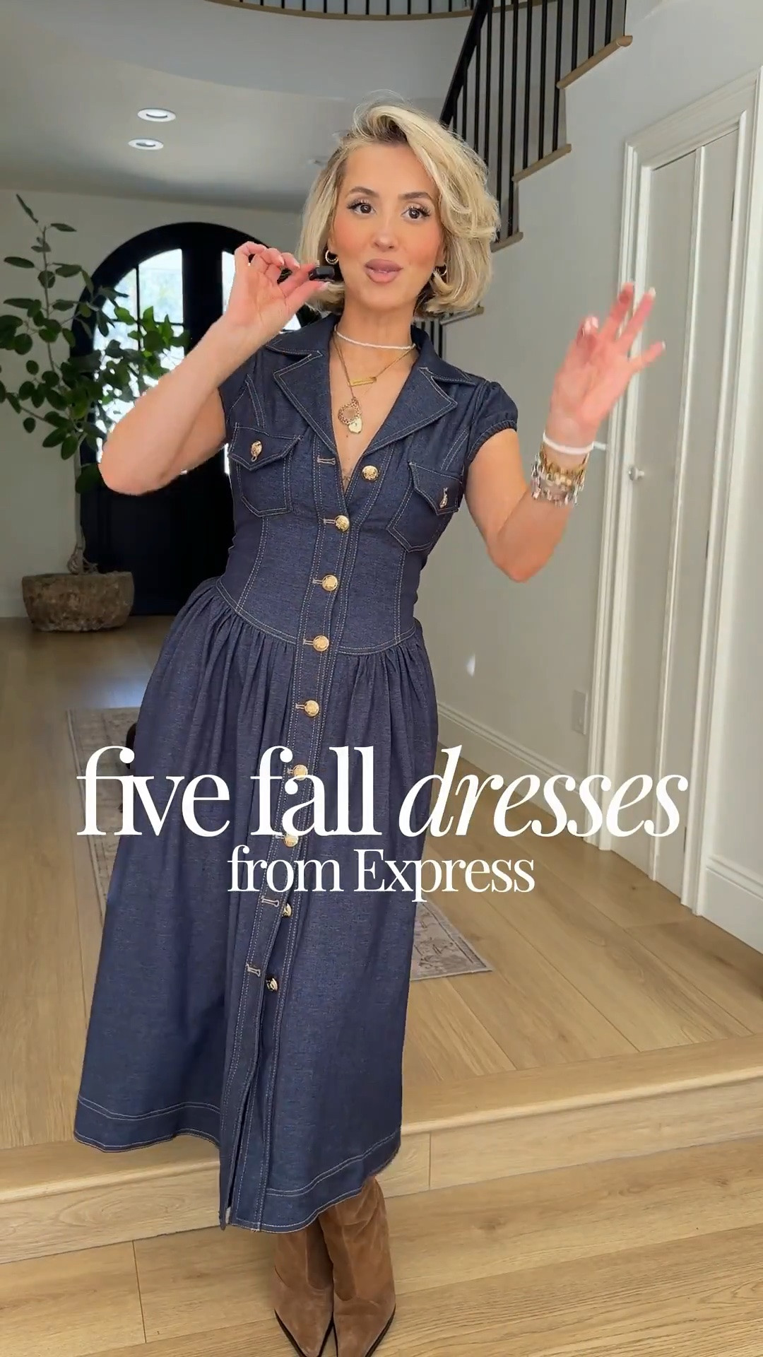 🚨SALE ALERT 👀 Omg these FALL DRESSES from @Express are perfect for your next fall event 🤎💫 #ExpressPartner 
#DressToExpress 

I’m wearing an XS in all of them!

#LTKgrwm #LTKootd #LTKU
