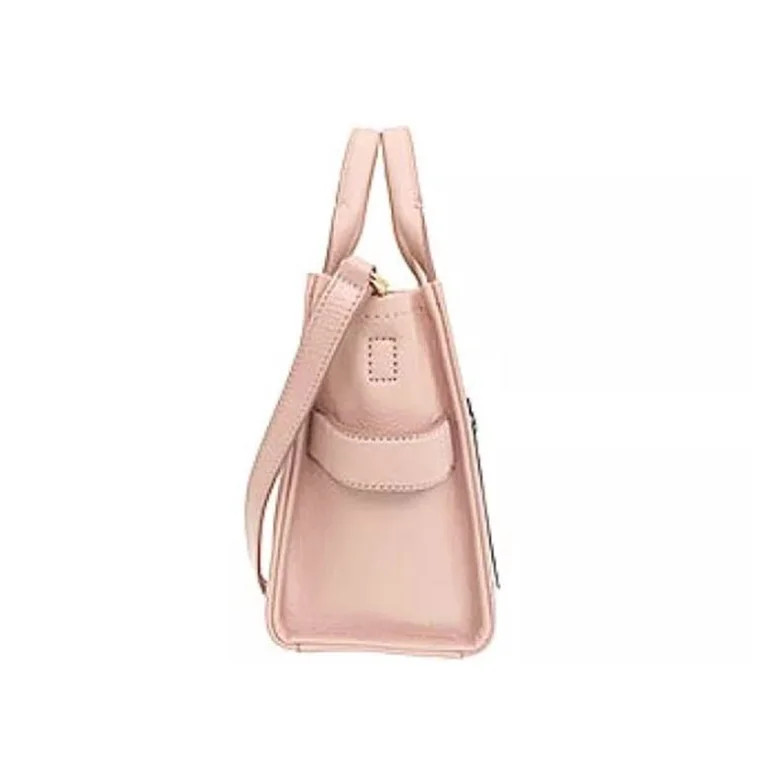 Marc Jacobs Women's The Leather Small Tote Bag Rose Dust H009L01SP21-683 | Walmart (US)