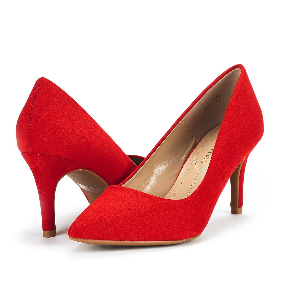 Women KUCCI DREAM PAIRS Women's Kucci Classic Fashion Pointed Toe High Heel Dress Pumps Shoes| DR... | Dream Pairs