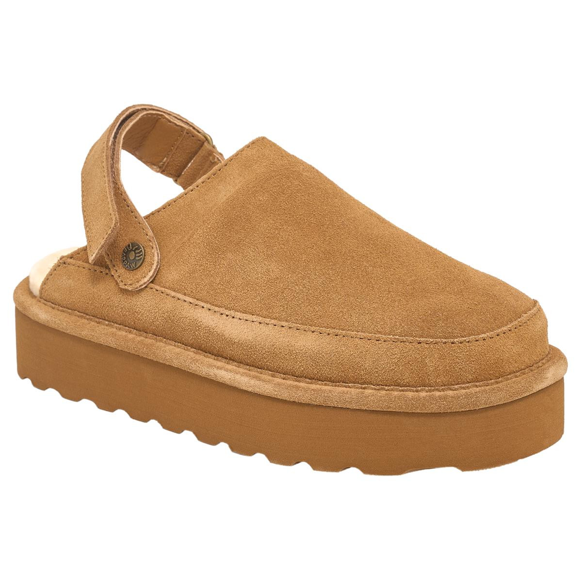 BEARPAW® Brooke Suede Clog | HSN