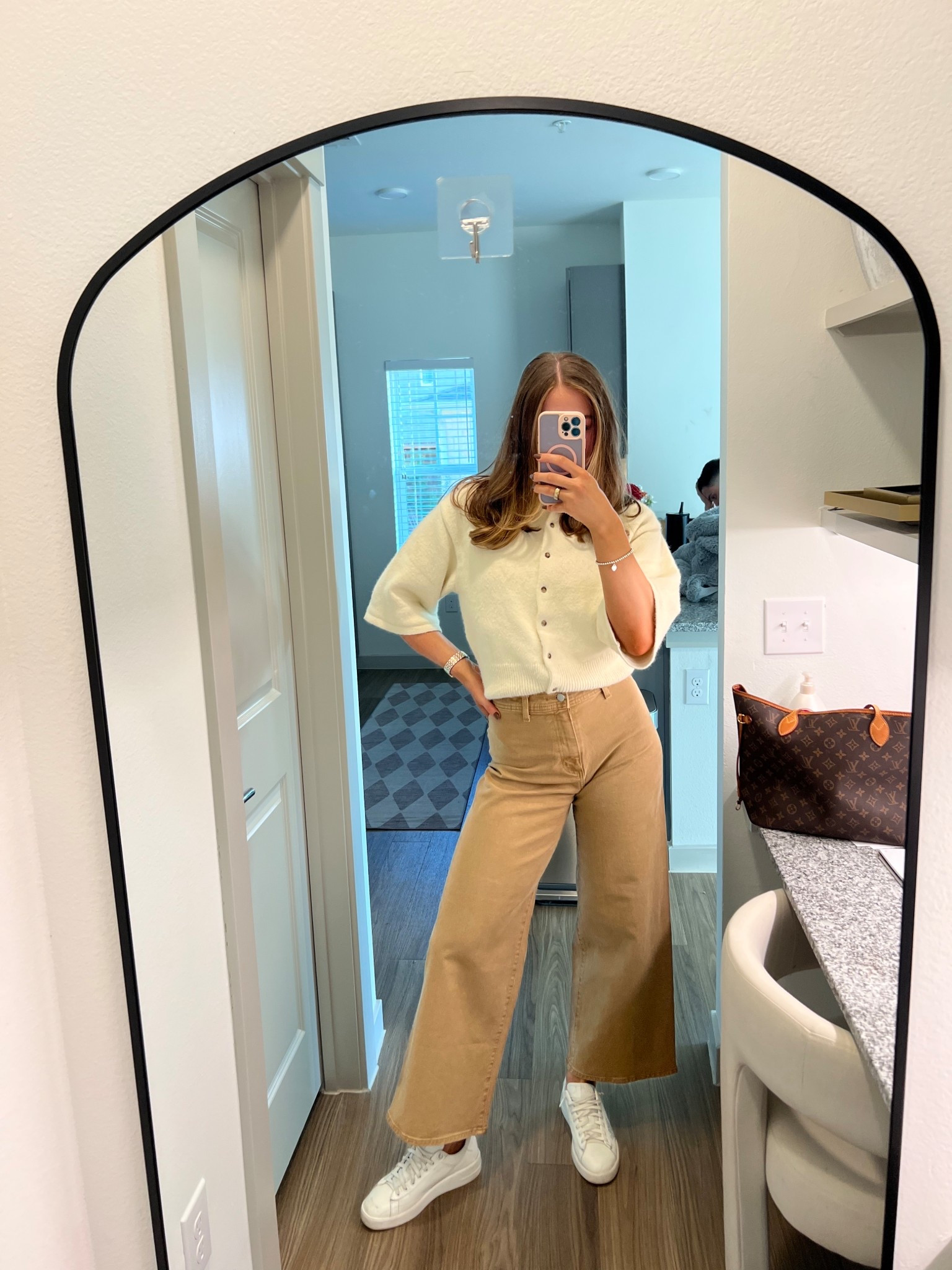 SUNDAY CHURCH OUTFIT

size small in top
size 4 in pants

#LTKBeauty #LTKStyleTip #LTKFindsUnder50