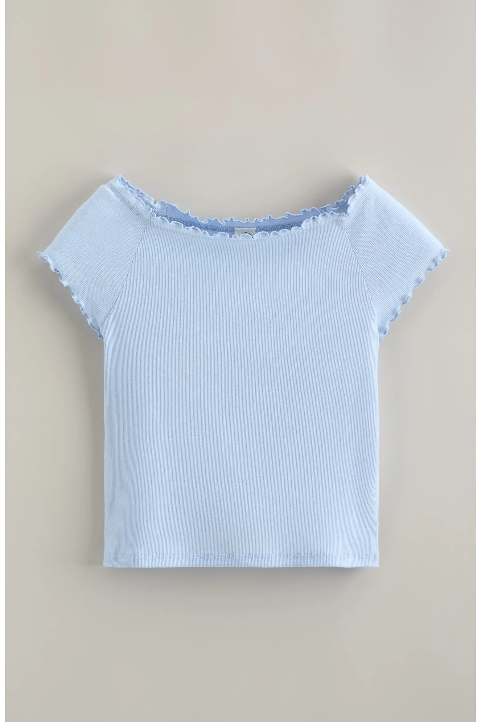 Kids' Lettuce Edge Rib T-Shirt (Women) | Nordstrom | Nordstrom