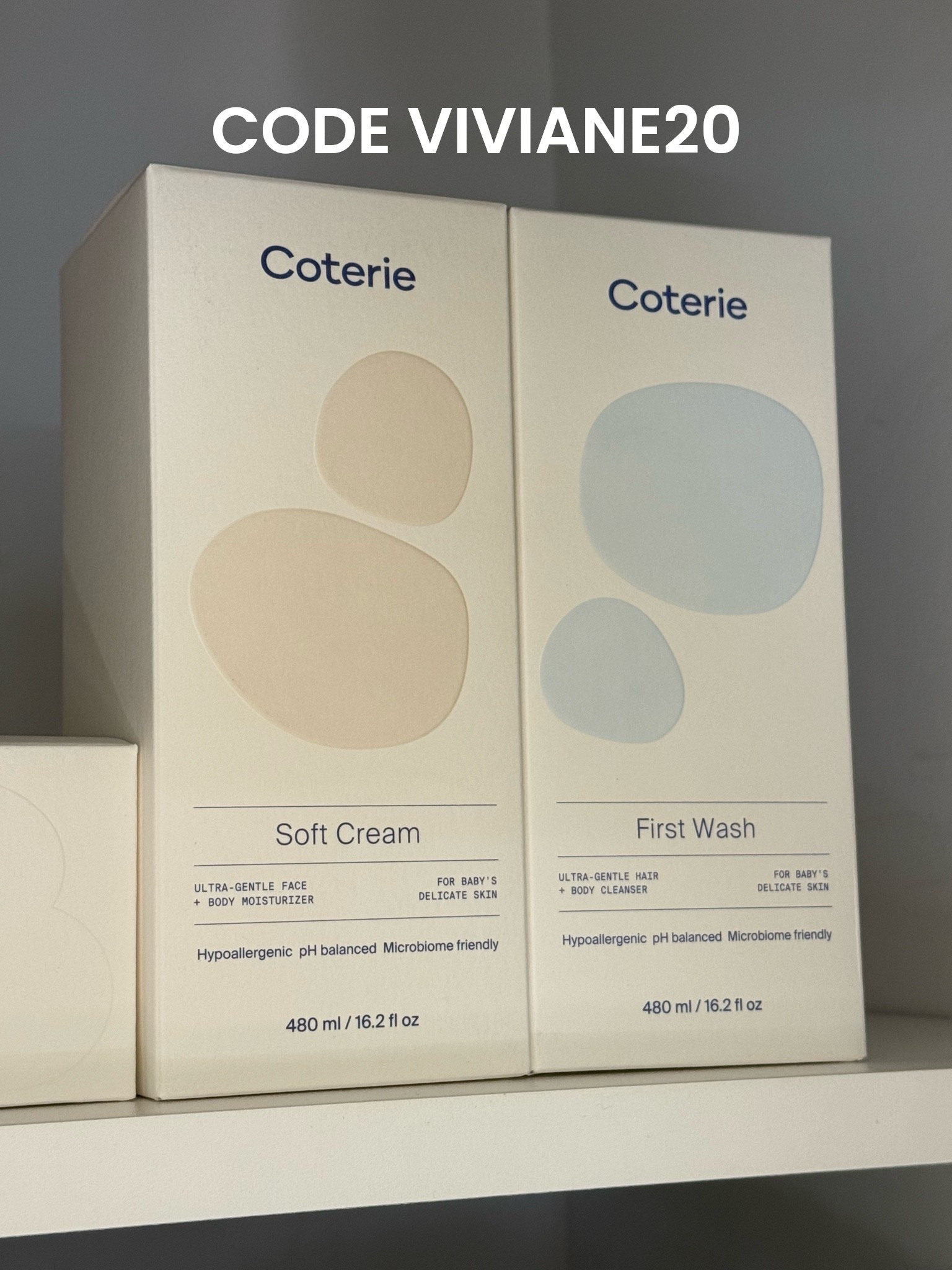[9/23/26] we’ve been using and loving Coterie for baby William and they were so kind to give us an exclusive code for new customer orders! | COTERIE - VIVIANE20 new customers get 20% off orders of $60+

#LTKBaby #LTKmomlife #LTKBump