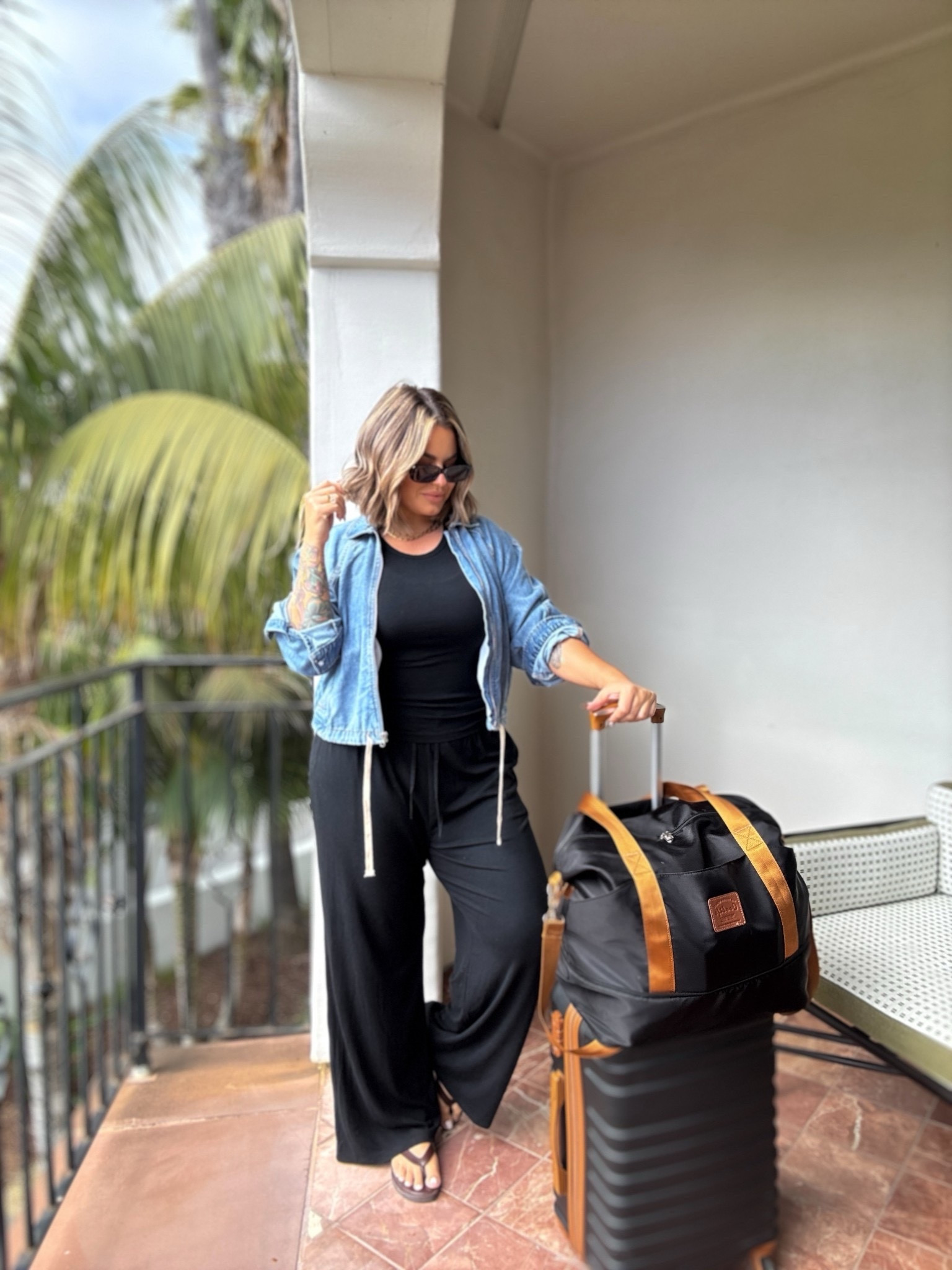 The best set for travel. High quality material and comes in lengths ! I’m wearing the xl long length and I’m 5’5.
Jacket L 
Sandals tts 


Follow my shop @shaynaslife on the @shop.LTK app to shop this post and get my exclusive app-only content!

#liketkit 
@shop.ltk
https://liketk.it/66aVs

#LTKootd #LTKMidsize #LTKTravel