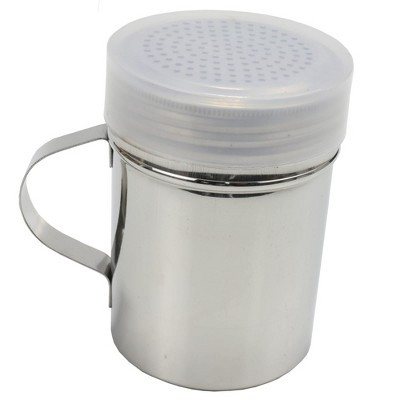 Chef Craft Stainless Steel Fine Dredge Shaker with Small Holes and Lid 1-pack | Target