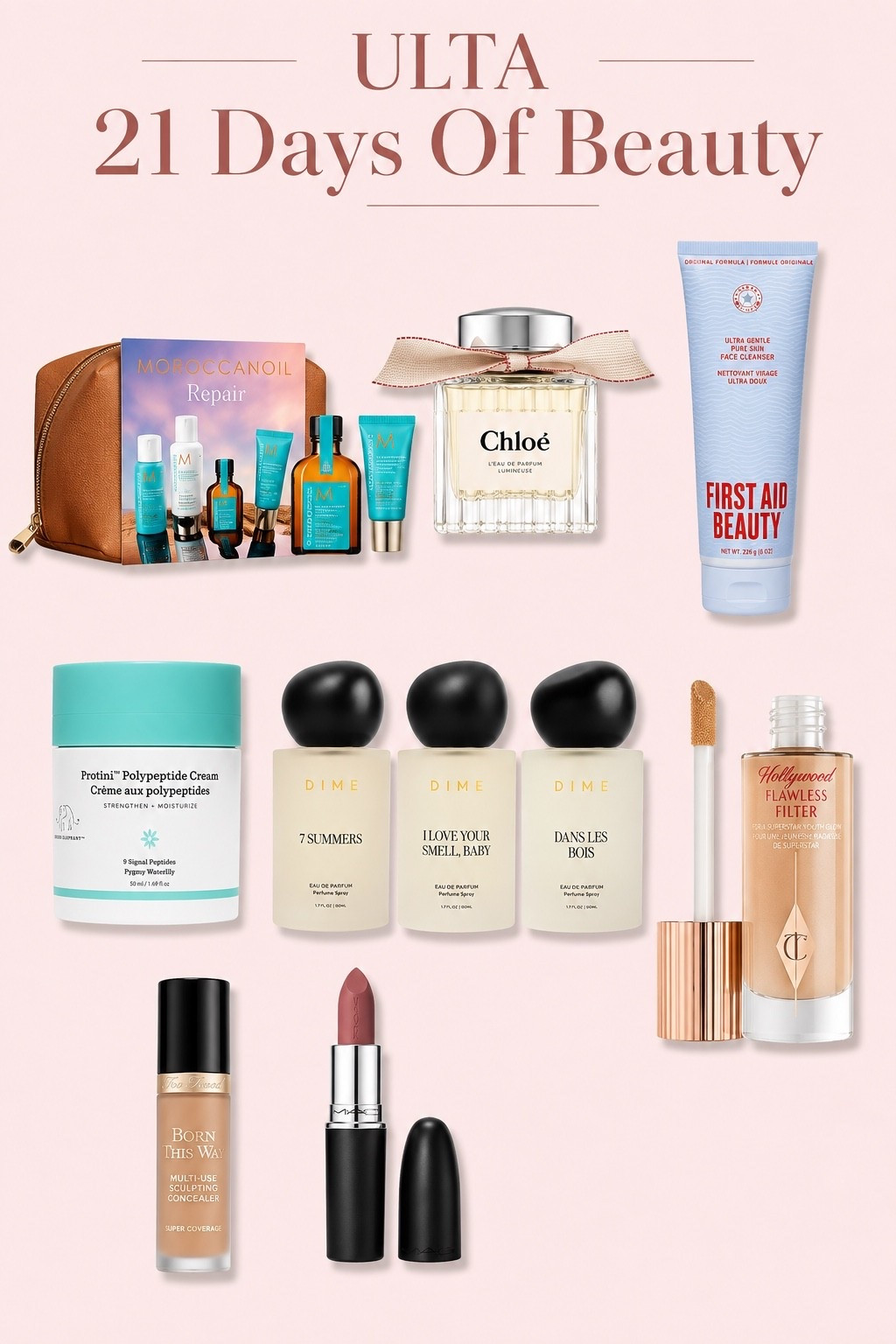 Ulta Sale!!! 50% off some of our beauty favorites. 
I am buying the flawless filter and shade 2.5 and MAC LIPSTICK  in shade Mehr. 
I do love the Moroccan oil, travel set, and the foaming face wash! ￼
￼

#LTKSaleAlert #LTKOver40 #LTKBeauty