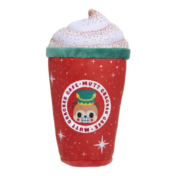 BARK Muttcracker Holiday Latte Dog Toy | Target