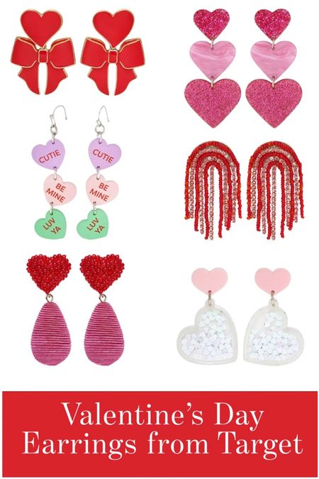 Valentine’s Day Earrings

I’m a sucker for holiday-themed earrings and typically buy a new pair every year or two. They’re a fun way to get dressed up for the holiday without going overboard (or over budget). And you’re bound to get compliments on them!

#LTKSeasonal #LTKMostLoved #LTKfindsunder100
