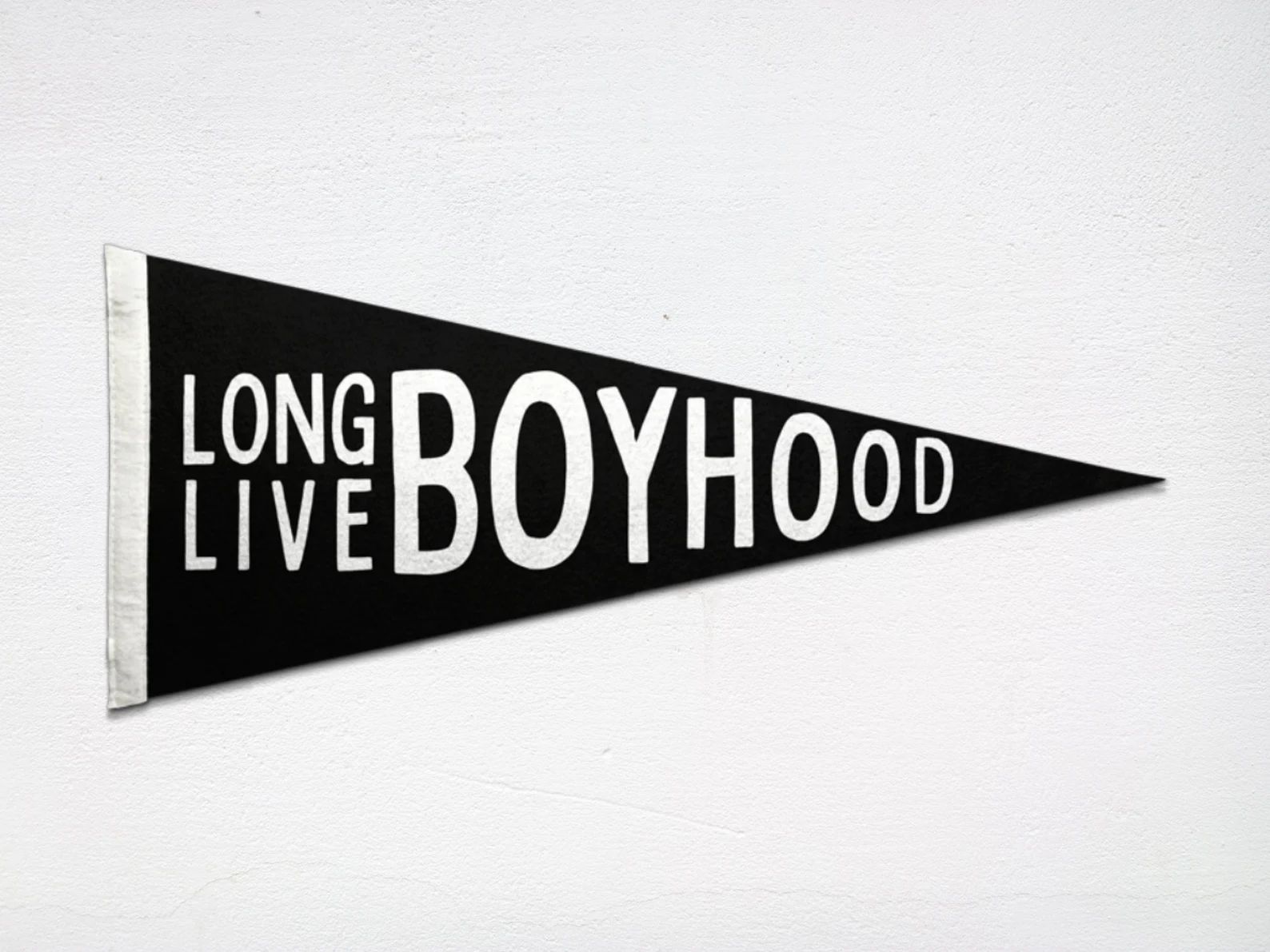 Long Live Boyhood Pennant | Felt Pennant Flag | Boy Room Sign | Nursery Decor | Boho Nursery Deco... | Etsy (US)